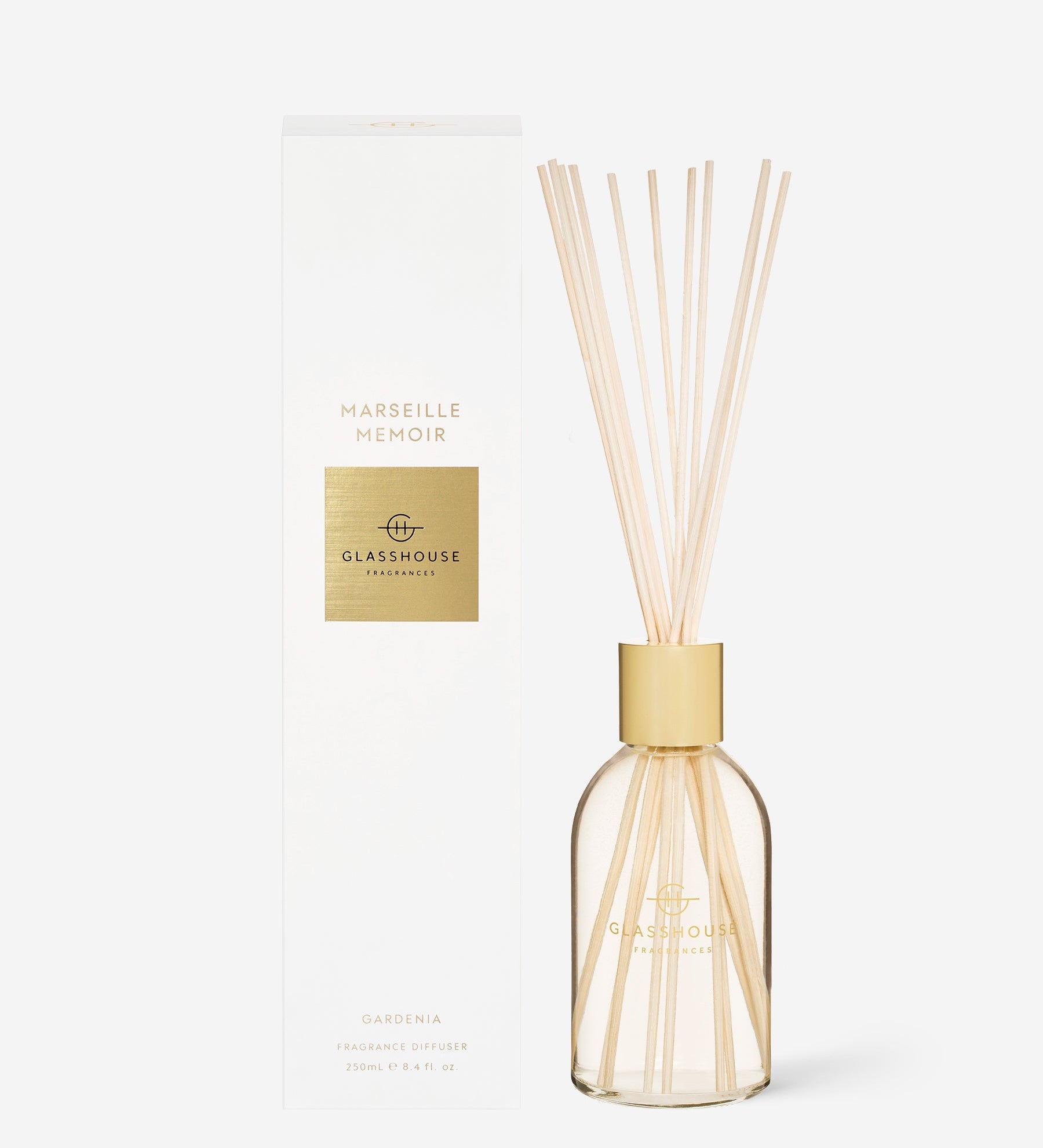 Glasshouse Fragrances 250ml Fragrance Diffuser Marseille Memoir