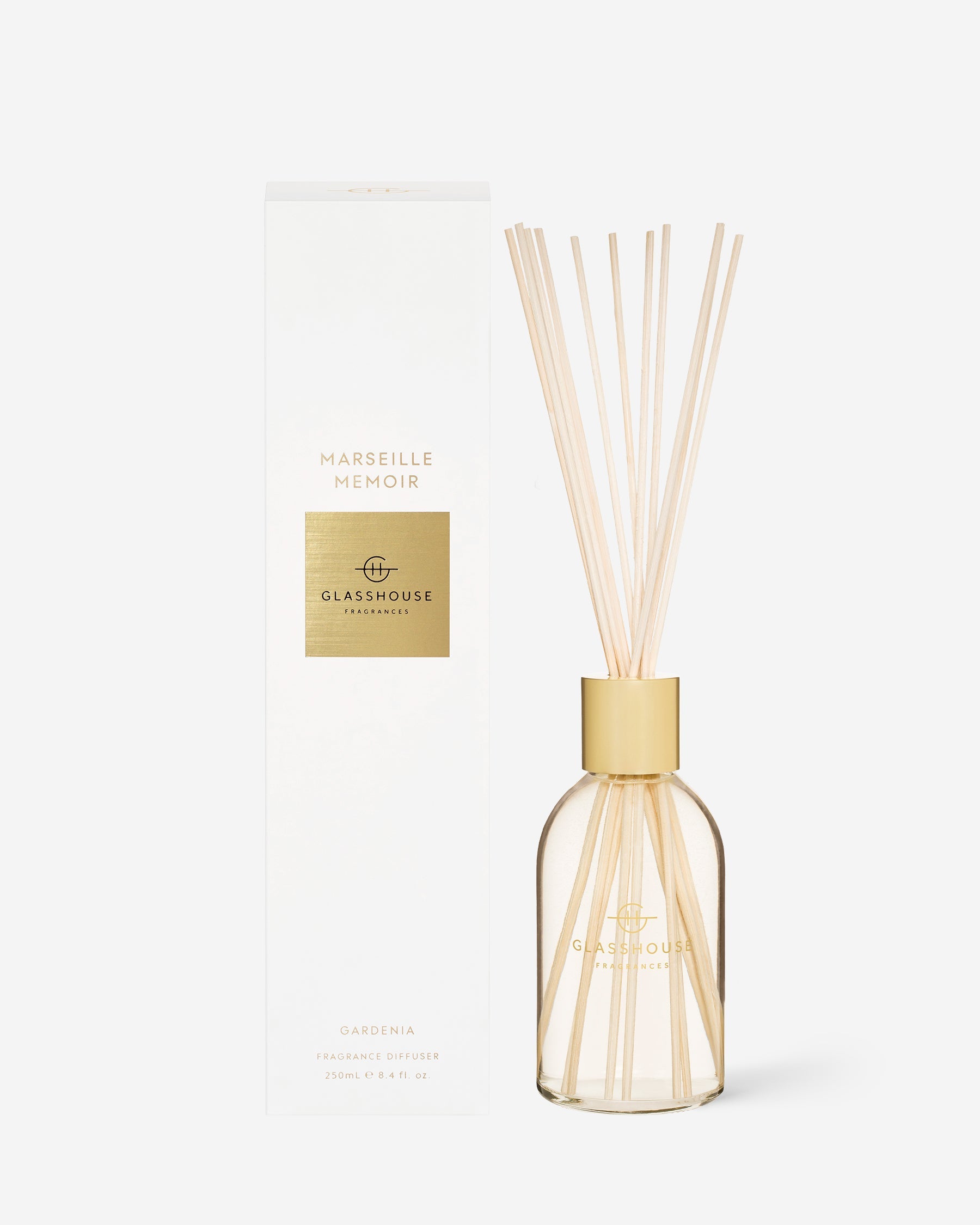 Glasshouse Fragrances 250ml Fragrance Diffuser Marseille Memoir