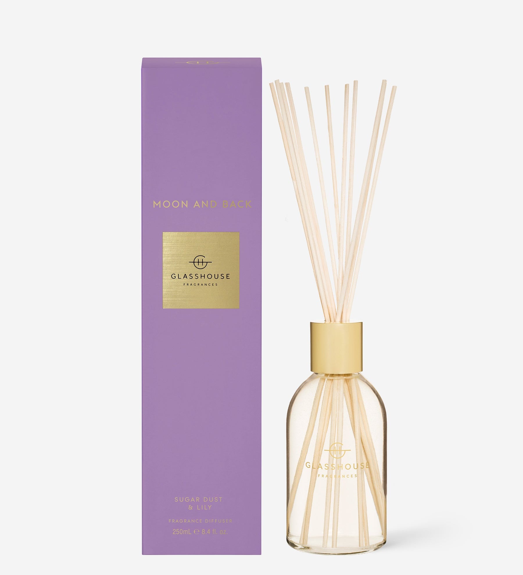 Glasshouse Fragrances 250ml Fragrance Diffuser Moon and Back