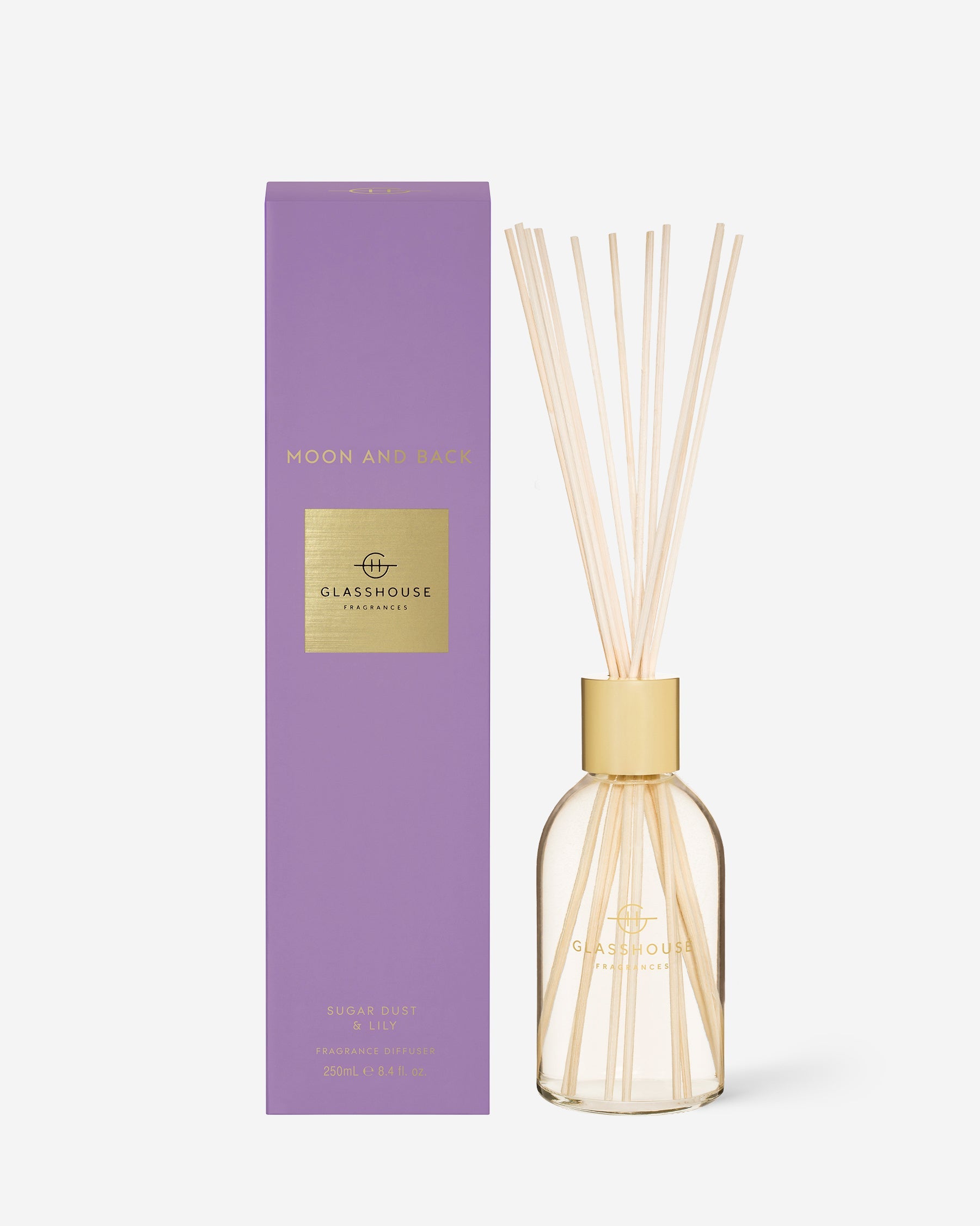 Glasshouse Fragrances 250ml Fragrance Diffuser Moon and Back