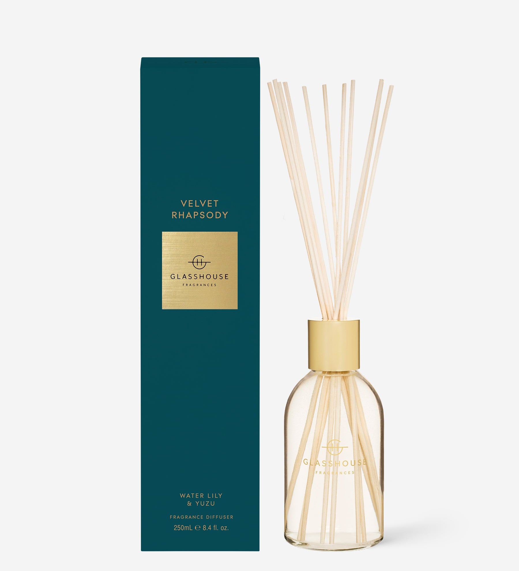 Glasshouse Fragrances 250ml Fragrance Diffuser Velvet Rhapsody