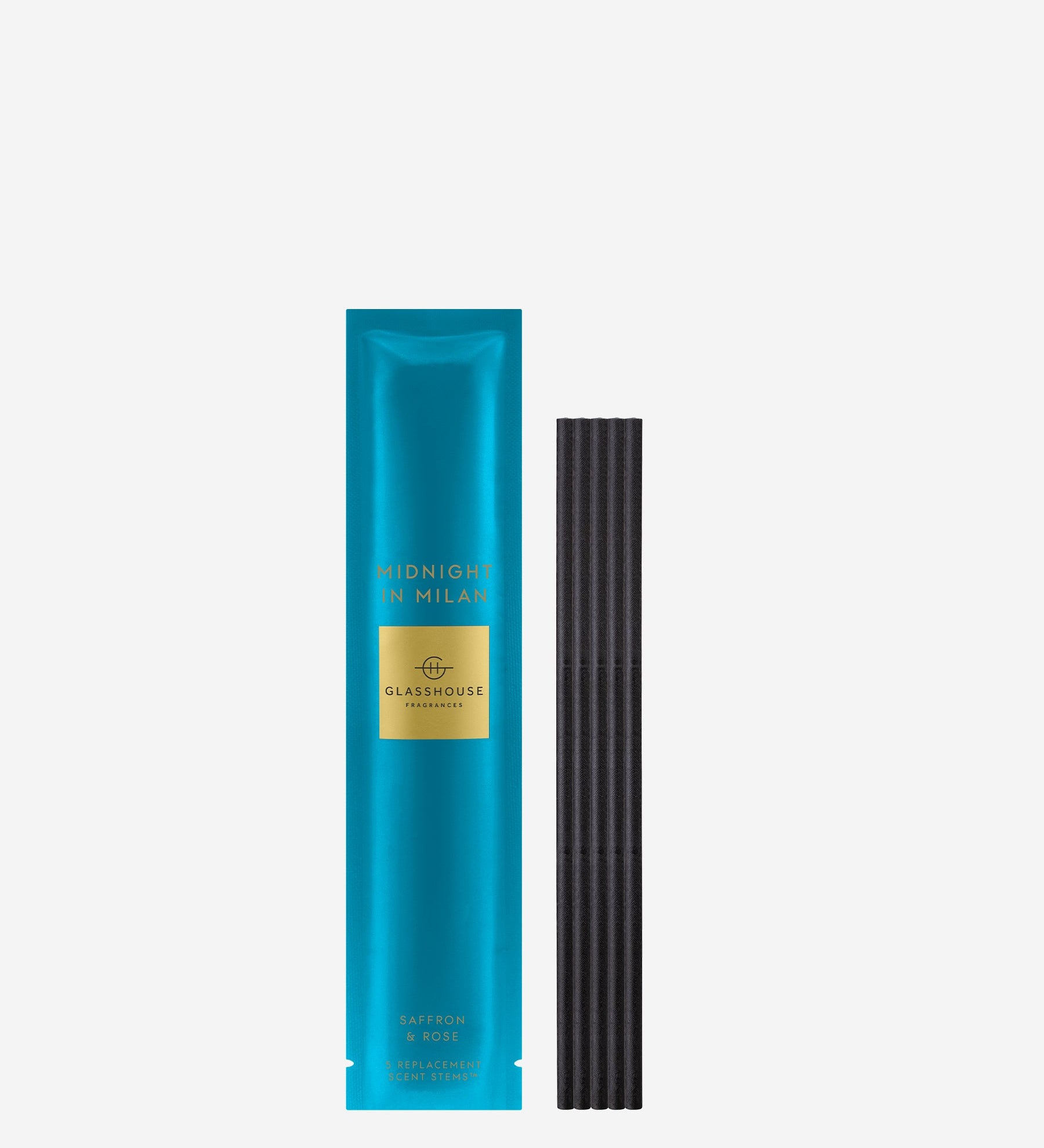 Glasshouse Fragrances Replacement Scent Stems Midnight in Milan