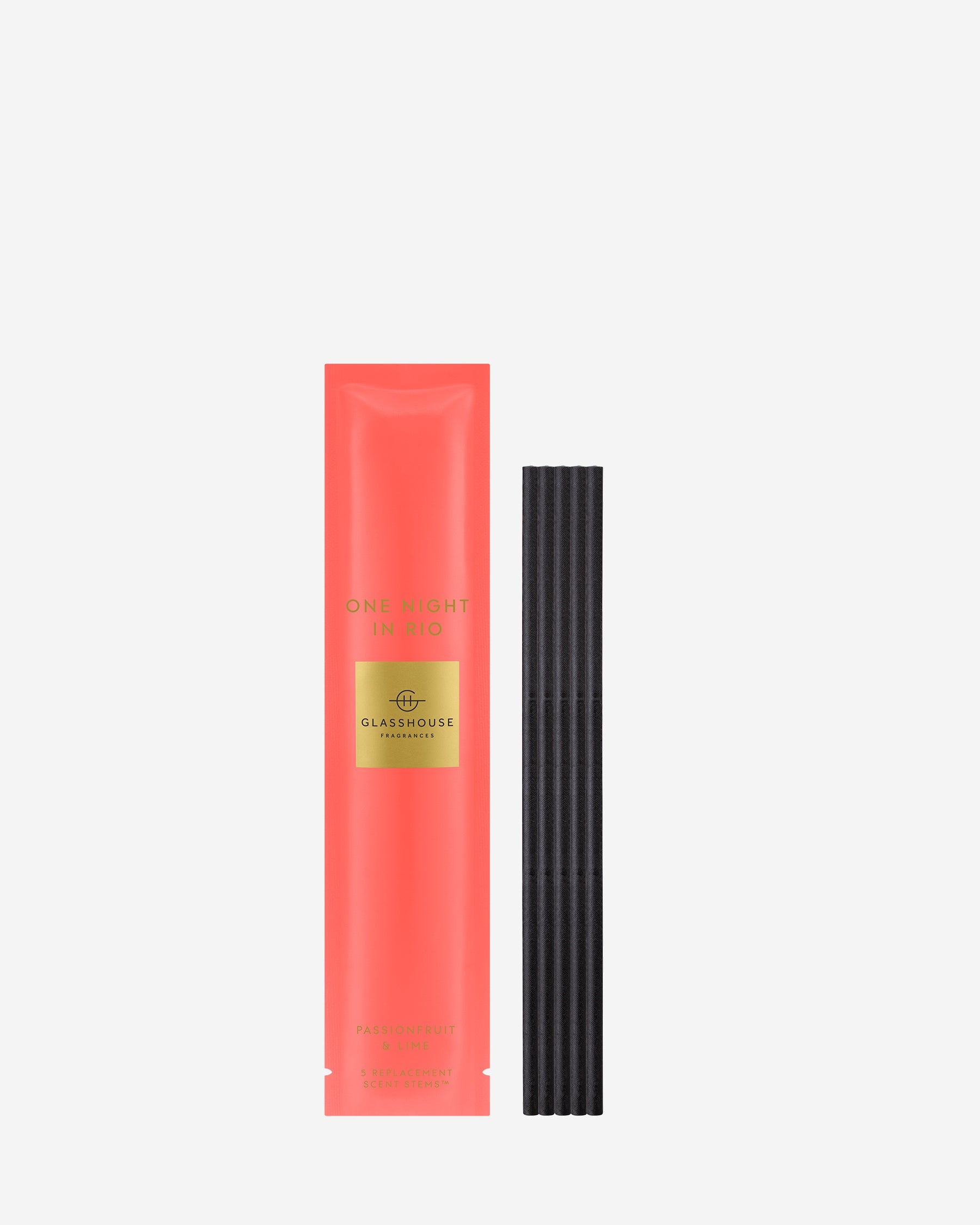 Glasshouse Fragrances Replacement Scent Stems One Night in Rio