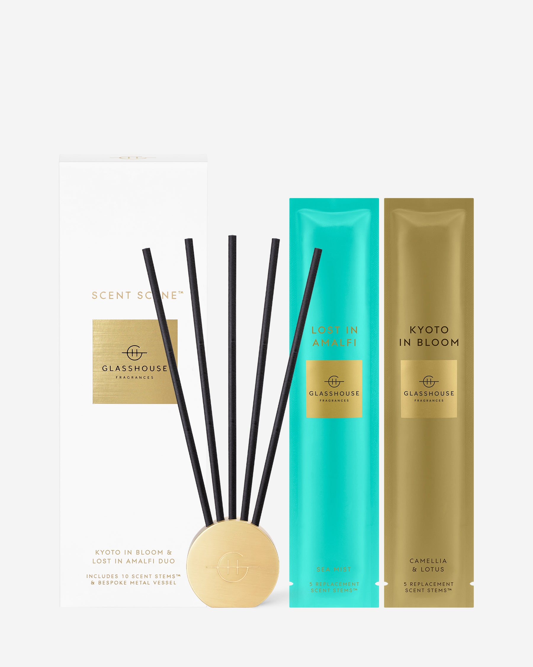 Glasshouse Fragrances Scent Scene Duo Lost in Amalfi & Kyoto in Bloom