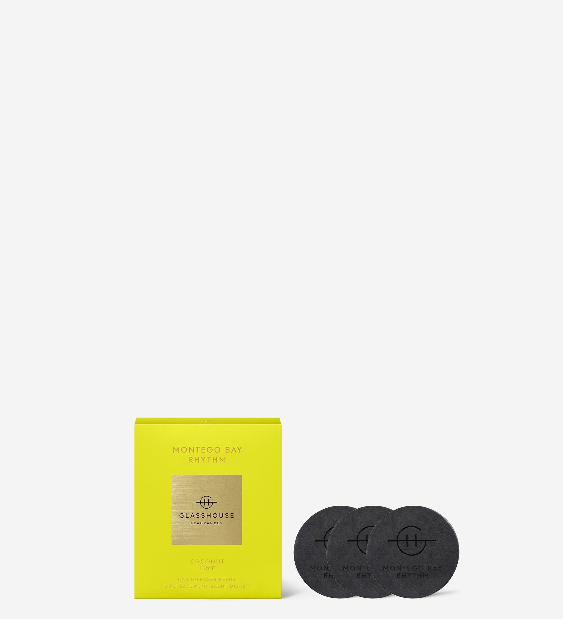 Glasshouse Fragrances Replacement Scent Disks Montego Bay Rhythm