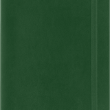 MOLESKINE - CLASSIC SOFT COVER NOTEBOOK | PLAIN | LARGE | MYRTLE GREEN