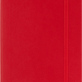 MOLESKINE - CLASSIC SOFT COVER NOTEBOOK | PLAIN | POCKET | SCARLET RED