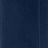 MOLESKINE - CLASSIC SOFT COVER NOTEBOOK | RULED | POCKET | SAPPHIRE BLUE
