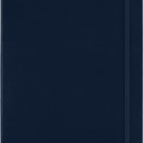 MOLESKINE - CLASSIC HARD COVER NOTEBOOK | RULED | EXTRA LARGE | SAPPHIRE BLUE