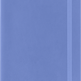 MOLESKINE - CLASSIC SOFT COVER NOTEBOOK | RULED | LARGE | HYDRANGEA BLUE