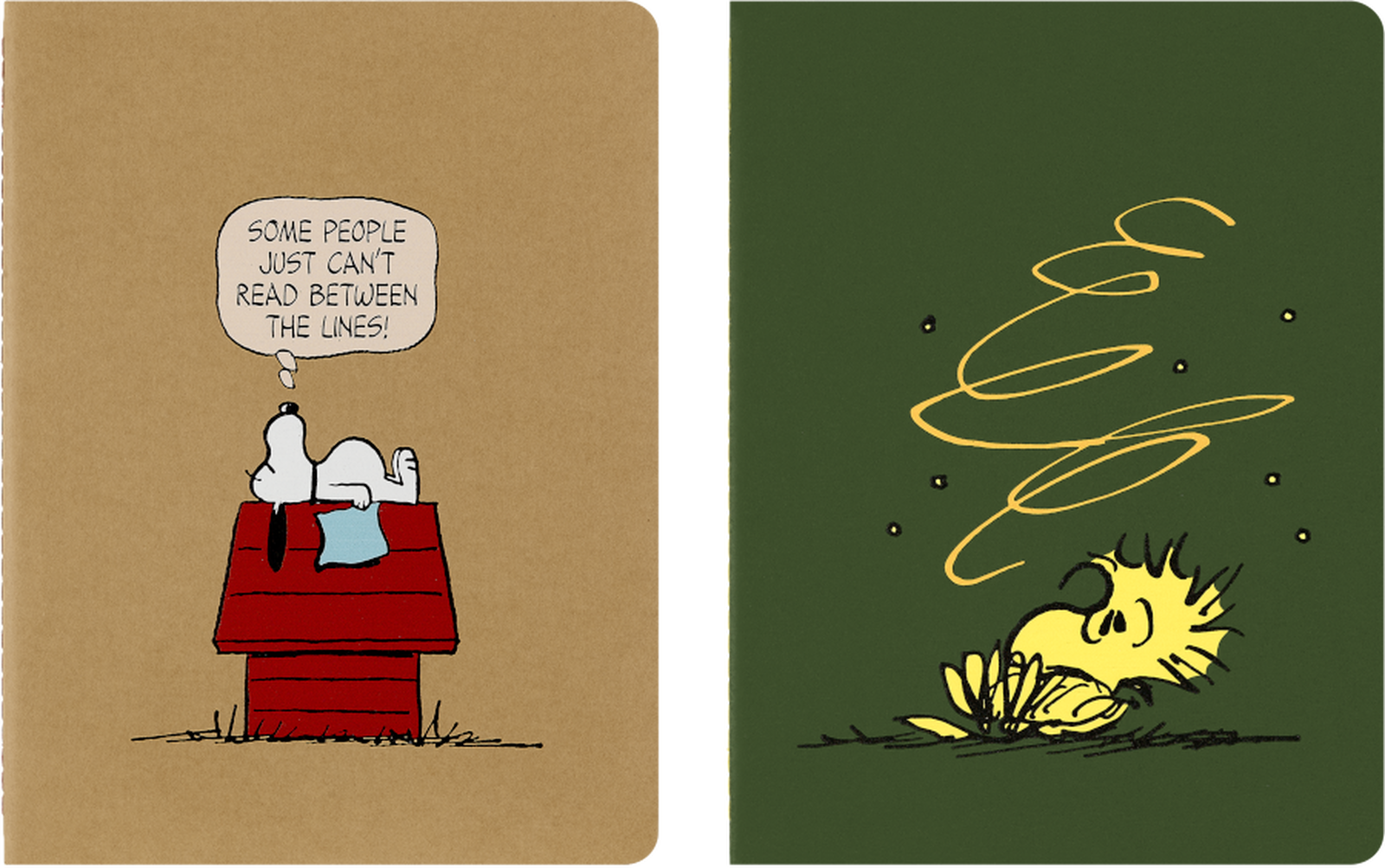 MOLESKINE - PEANUTS COLLECTION | CAHIER JOURNALS | XL | SET OF 2