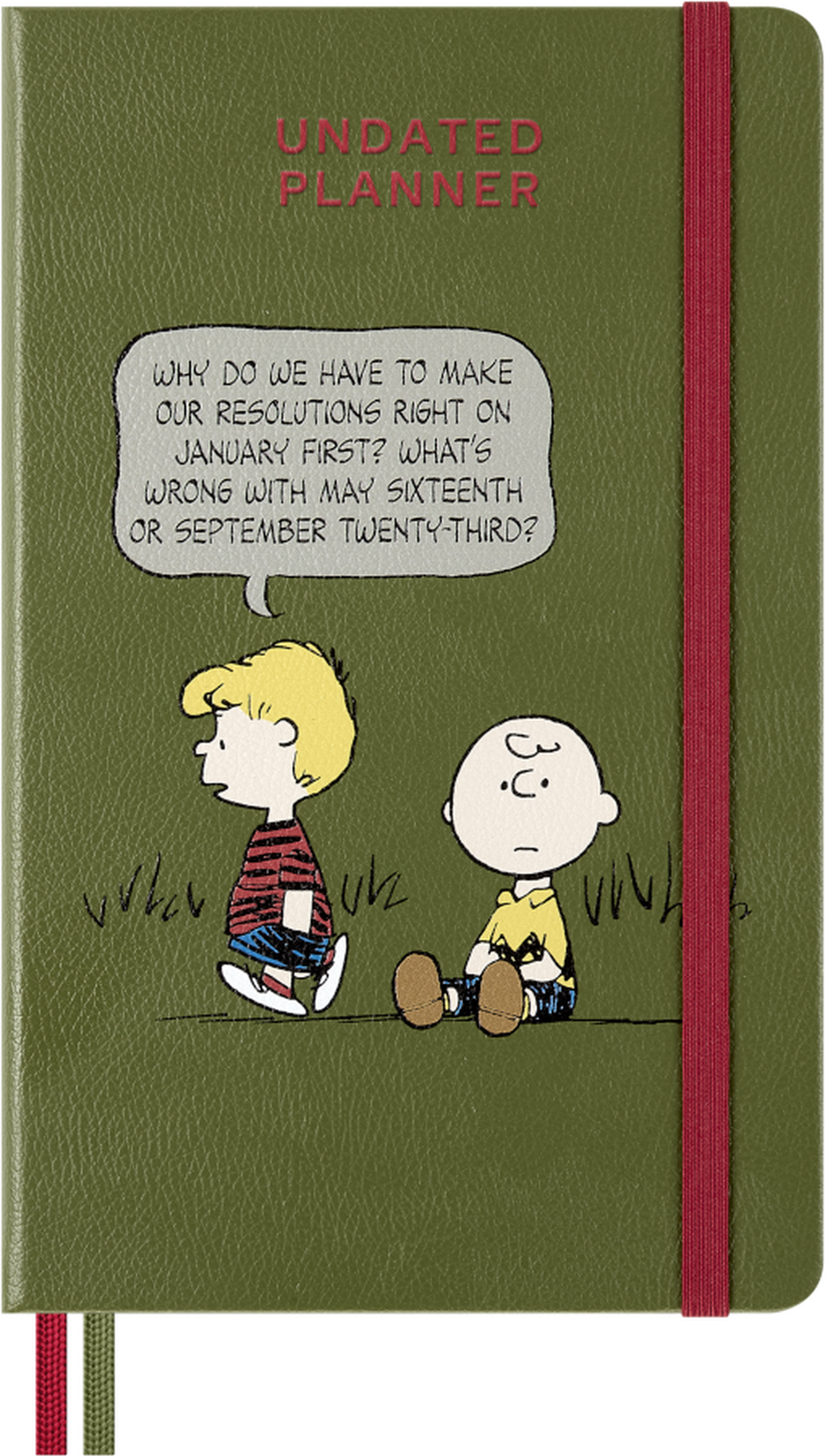MOLESKINE - PEANUTS COLLECTION | UNDATED PLANNER | HARD COVER | SCHROEDER