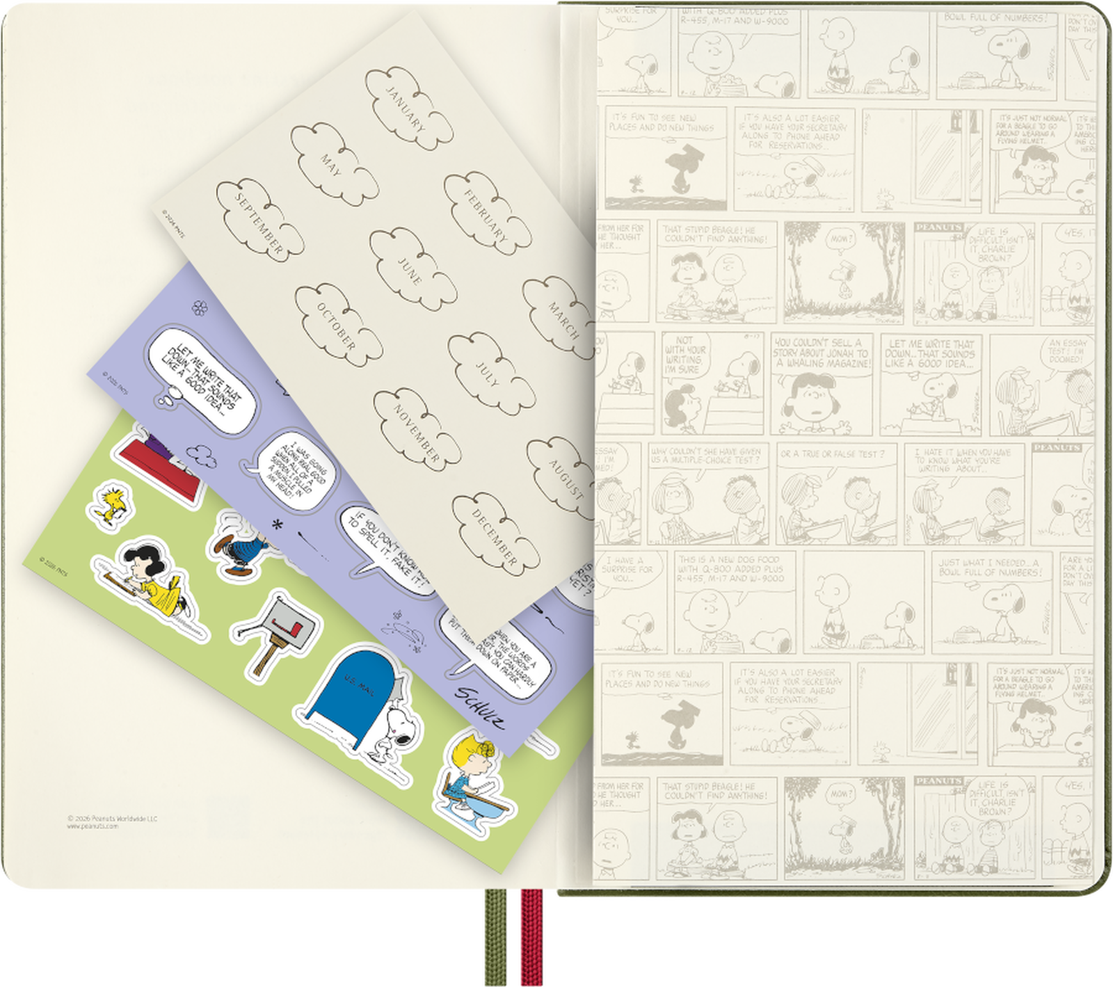 MOLESKINE - PEANUTS COLLECTION | UNDATED PLANNER | HARD COVER | SCHROEDER