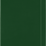 MOLESKINE - CLASSIC HARD COVER NOTEBOOK | PLAIN | EXTRA LARGE | MYRTLE GREEN
