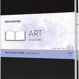 MOLESKINE - ART WATERCOLOUR ALBUM | PLAIN | A4 | BLACK