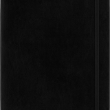 MOLESKINE - CLASSIC SOFT COVER NOTEBOOK | PLAIN | EXTRA LARGE | BLACK