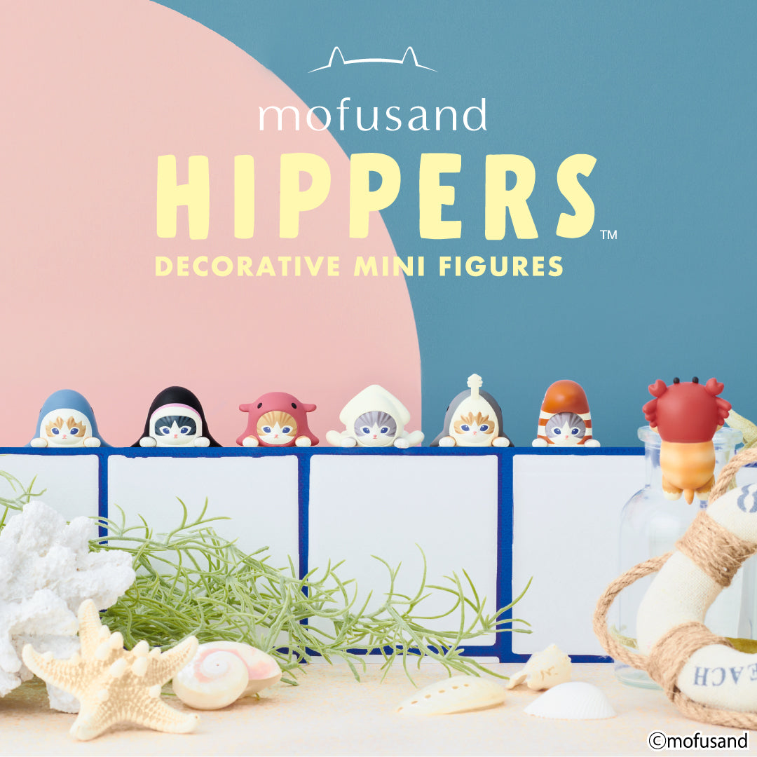 SONNY ANGEL - MOFUSAND HIPPERS SHARK MEOW BLIND BOX