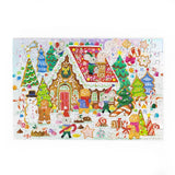 CROCODILE CREEK - HOLOGRAPHIC PUZZLE 100 PC | GINGERBREAD HOUSE