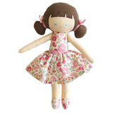 Alimrose Audrey doll side buns detail