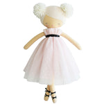 Alimrose Scarlett pom pom doll pink detail