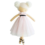 Alimrose Scarlett pom pom doll pink detail