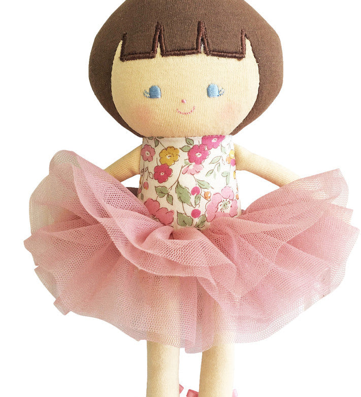 Alimrose Baby Ballerina doll tulle tutu detail