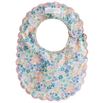 Alimrose Liberty Blue scallop bib back