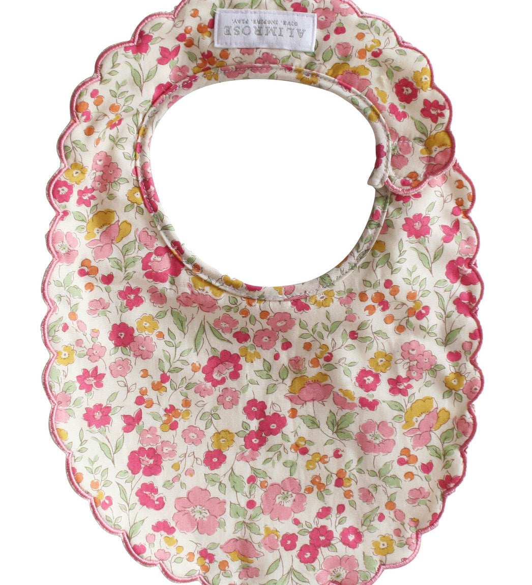 Alimrose Rose Garden scallop bib back