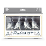 FRED - FLOCK PARTY PIGEON CANDLES | SET OF 4