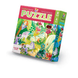 CROCODILE CREEK - FOIL PUZZLE 60 PC | MAGICAL FRIENDS