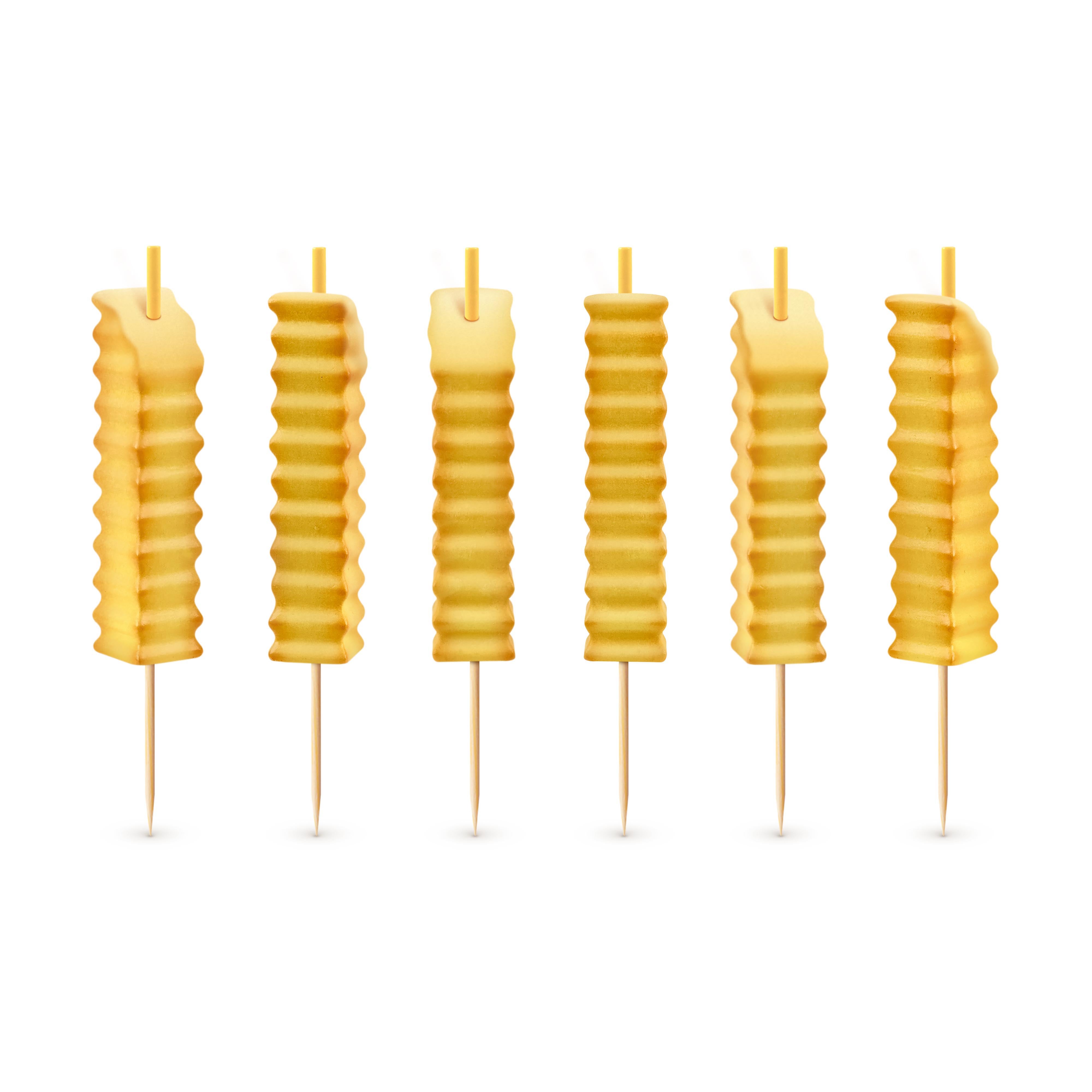 FRED - HOT AND CRISPY BIRTHDAY CANDLES | SET OF 6