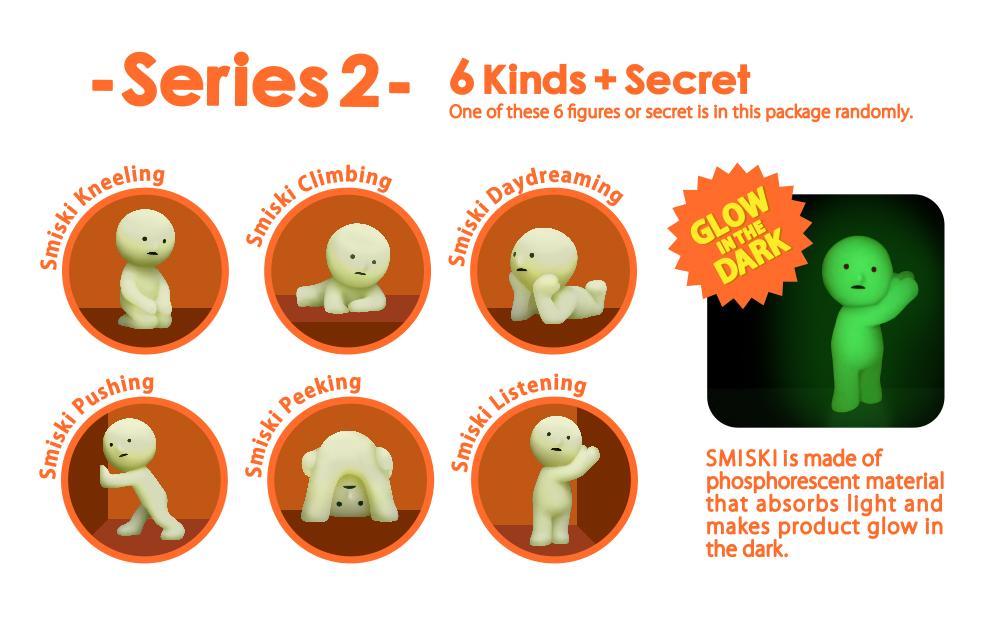 Smiski Series 2 lineup