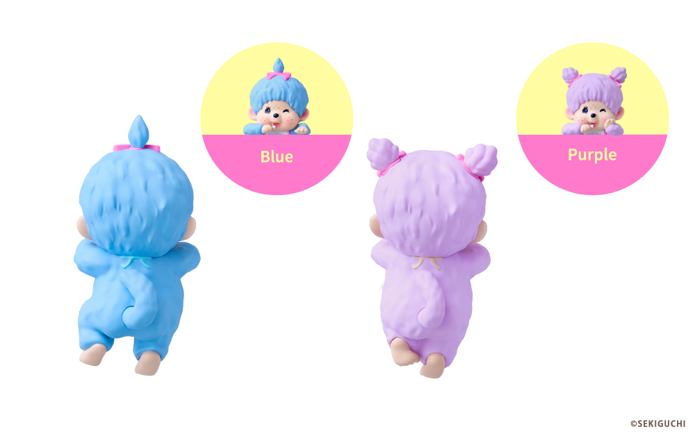 HIPPERS Monchhichi COLORS Wink Series