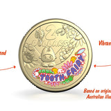 Royal Australian Mint 2026 $2 coloured Tooth Fairy coin, based on original artwork by Ellen Porteus