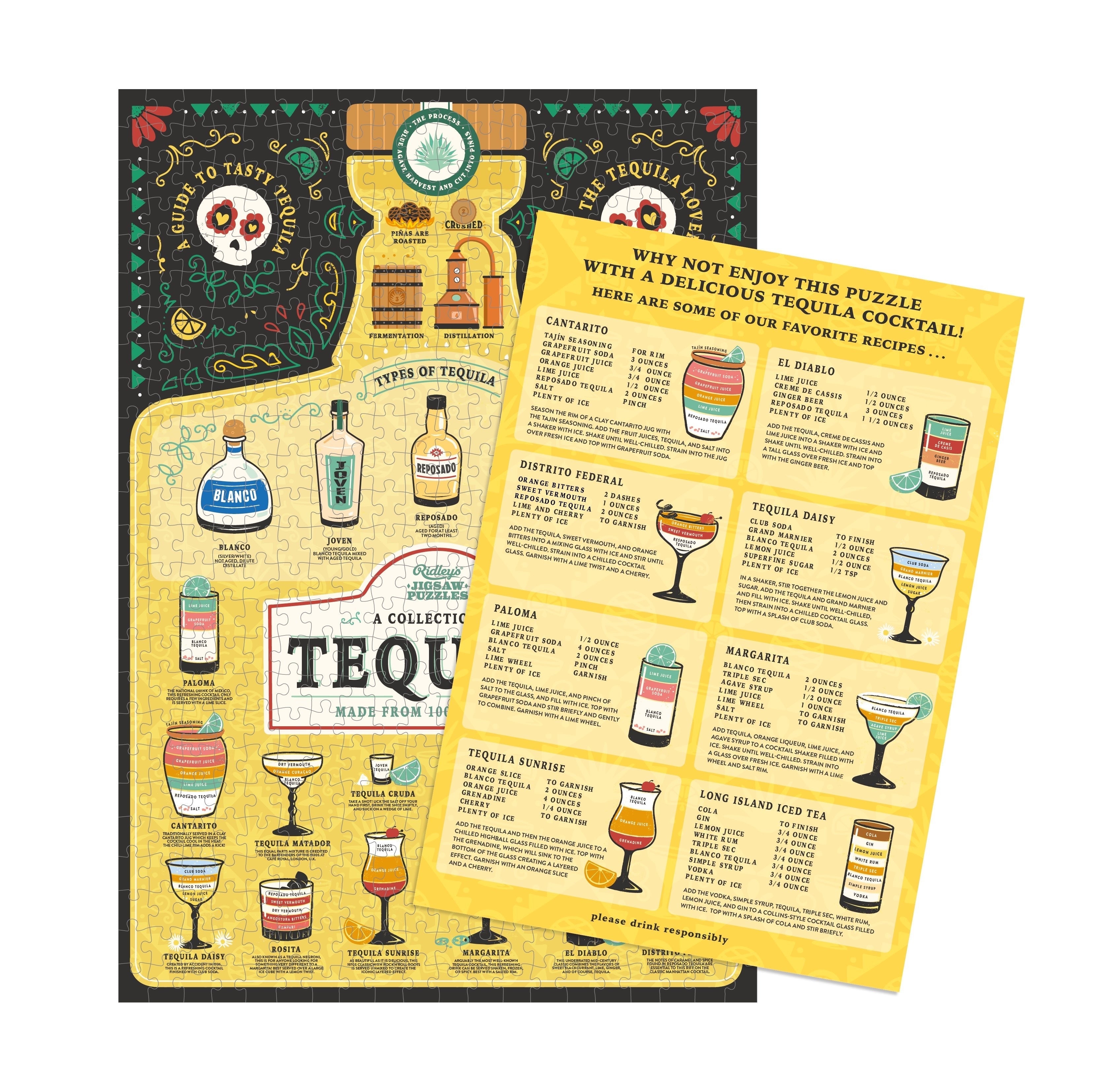 RIDLEY'S - 500PC JIGSAW PUZZLE | TEQUILA LOVER'S
