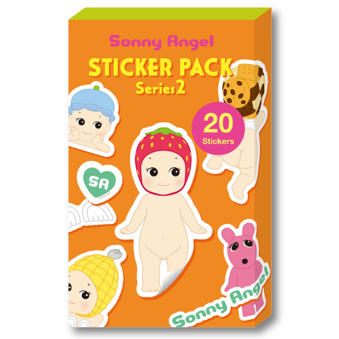 Sonny Angel Sticker Pack Series 2 packaging