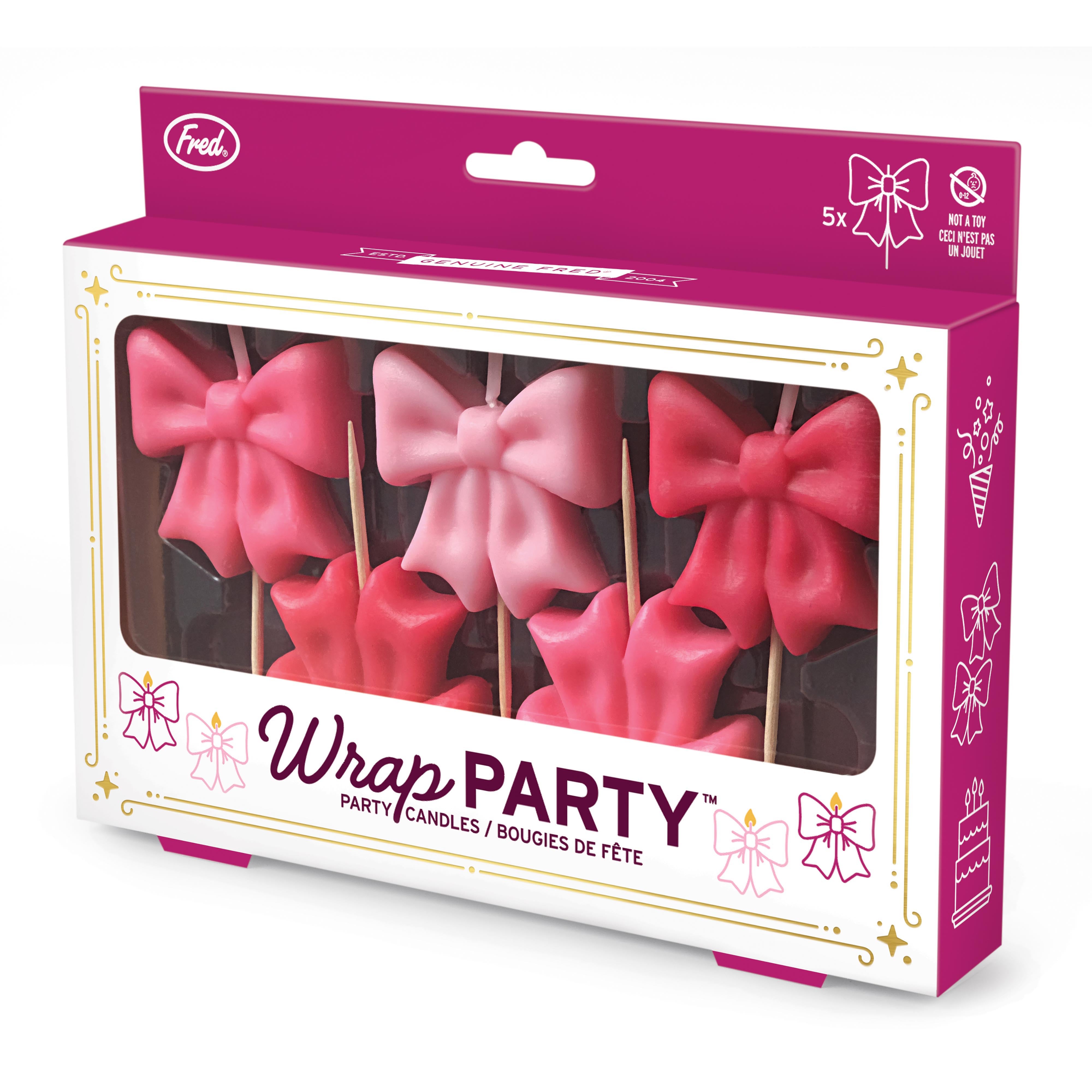 FRED - WRAP PARTY CANDLES | SET OF 5